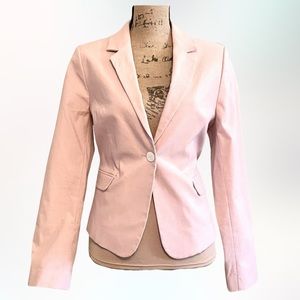 ✨HP✨🌸JULES & LEOPOLD🌸Blush Pink Lined Blazer Sz M